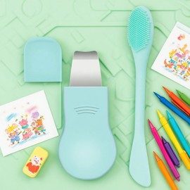 Pore Scraper - Skin Spatula - Whitehead Remover Facial Cleansing Tool for Men Women Daily Home Chin Nostrils Morning Night Shower Travel