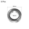 sourcing map 5Pcs SMR85ZZ Stainless Steel Ball Bearing 5mm x