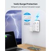 TROND Outlet Extender with USB-C, 8AC Outlet Splitter 3 USB