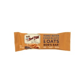 Bob's Red Mill 5pk PB Chocolate & Oats Bar, 5 bars (Pack of 1) - Non GMO, Gluten Free, Kosher