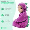 Fleece Baby Bunting Bodysuit – Infant One Piece Kids Hooded