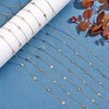 COGCHARGER 3.28 Feet 1M Clear Cubic Zirconia Heart Link Chains