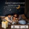 Hinabichan Flameless Candles Battery Operated with Remote and 2/4/6/8 H