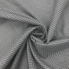 Black & White Mini Houndstooth Fabric Summer Weight 57" Wide
