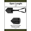 USGI Industries Military Style Shovel | Tri-Fold Entrenching Tool with