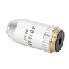 40X Achromatic Objective RMS Size Brass Stainless Steel Auto Rebound