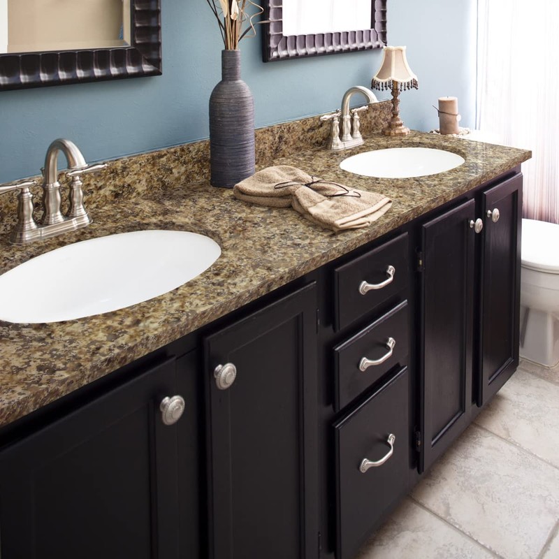 Giani Granite Countertop Paint - Small Project Kit (Chocolate Brown)