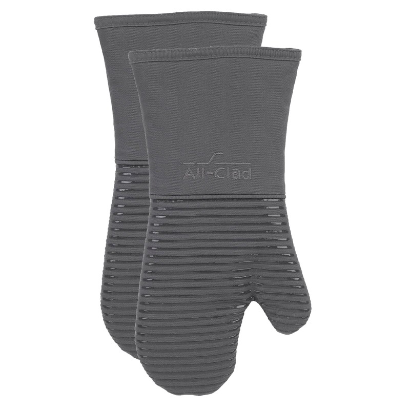 All-Clad Silicone Oven Mitts: Heat Resistant up to 500 Degrees