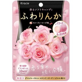 Kracie Foods Fuwanka Fruity Rose Flavor, 1.2 oz (35 g) x 10 Packs