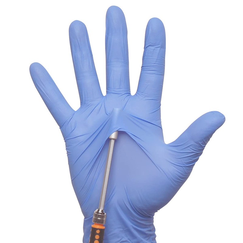 Okamoto OM-387BL Eco Soft Nitrile Blue L 200 Sheets