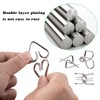 Surplex Mini Brain Teasers Metal Puzzle, IQ Toys IQ Test