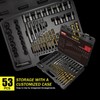 53Pcs Easy Out Screw Extractor Set with Left Hand Drill