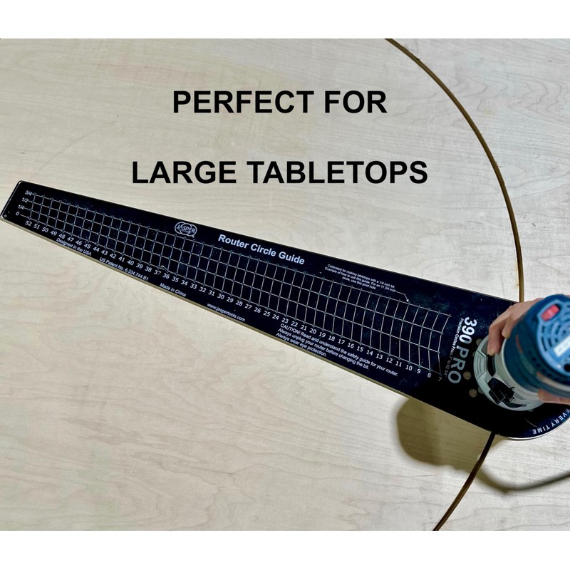 Jasper 390 PRO Router Circle Cutter Jig – Cut 184