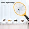 Beastron Bug Zapper Electric Fly Swatter 3000V USB Rechargeable, Mosquito