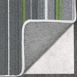 Wellco 2'x3' Non Slip Rug Pad,Slip Resistant Rug Gripper for Area Pads - Safe for All Floors and Finishes,White