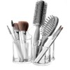 PMLAND PMLAND Large Wavy Acrylic Makeup Brush and Cosmetic Holder