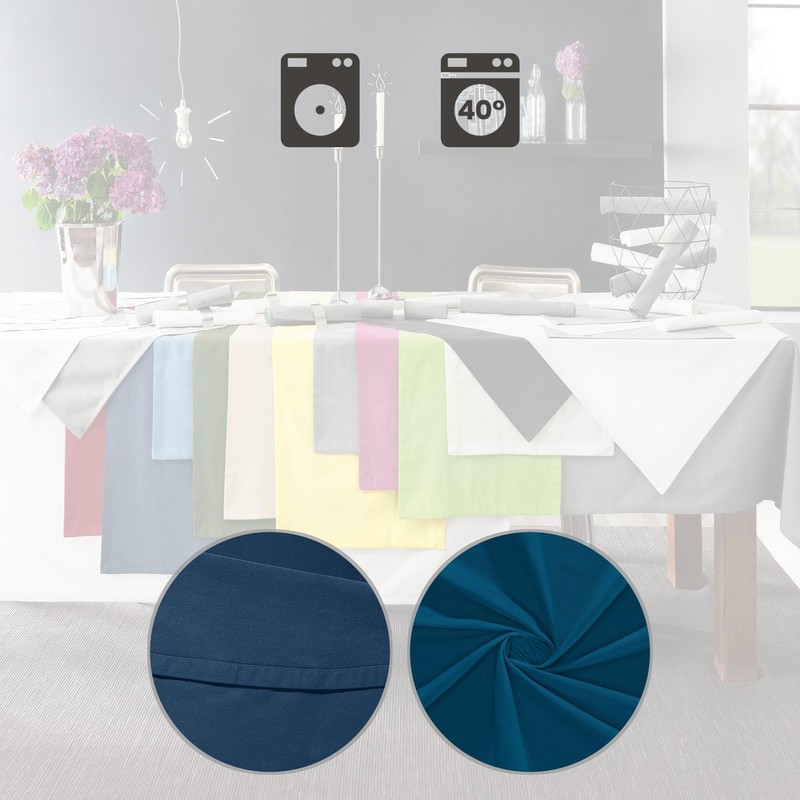 Redbest table linen, tablecloth, table cloth, table runner, plain