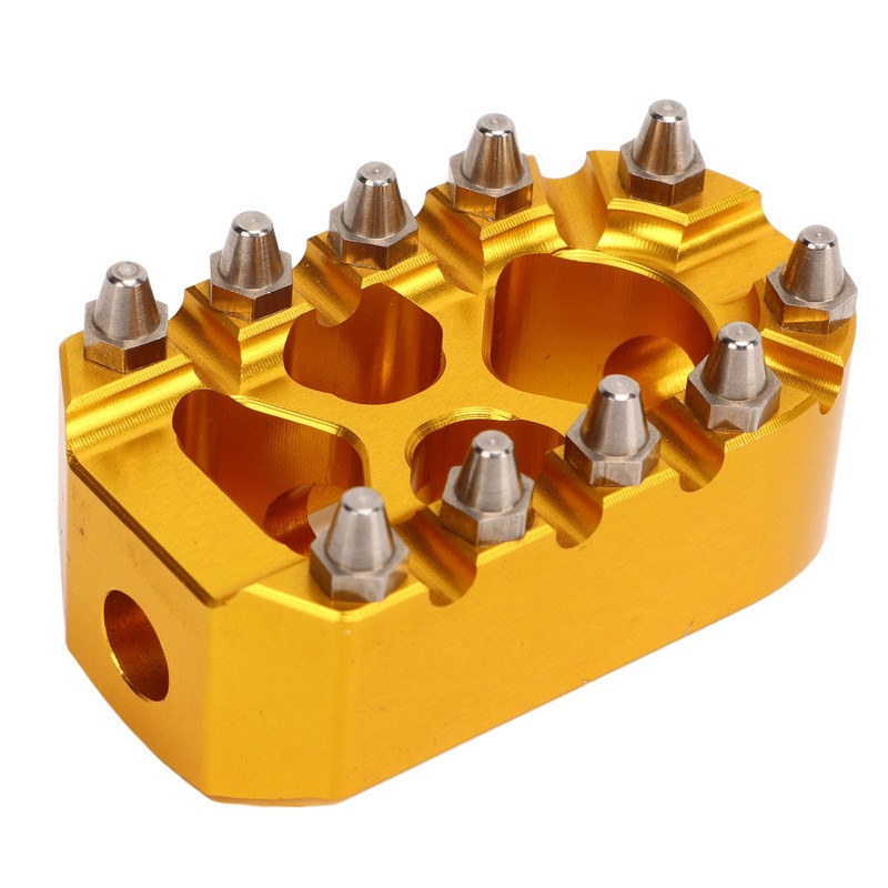 Motorcycle Gear Shifter Peg 360° Roating Anti Slip Golden Shift