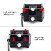 Biqing 2PCS LED Light Bar Mounting Brackets, Universal Adjustable Slide
