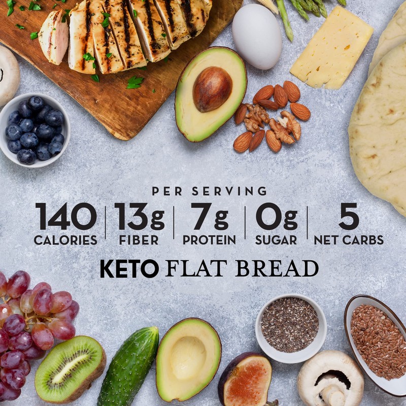 Toufayan KETO Flat Bread | High Fiber and Protein |