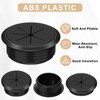 4 x 60 mm diameter plastic flexible cable grommets, cable