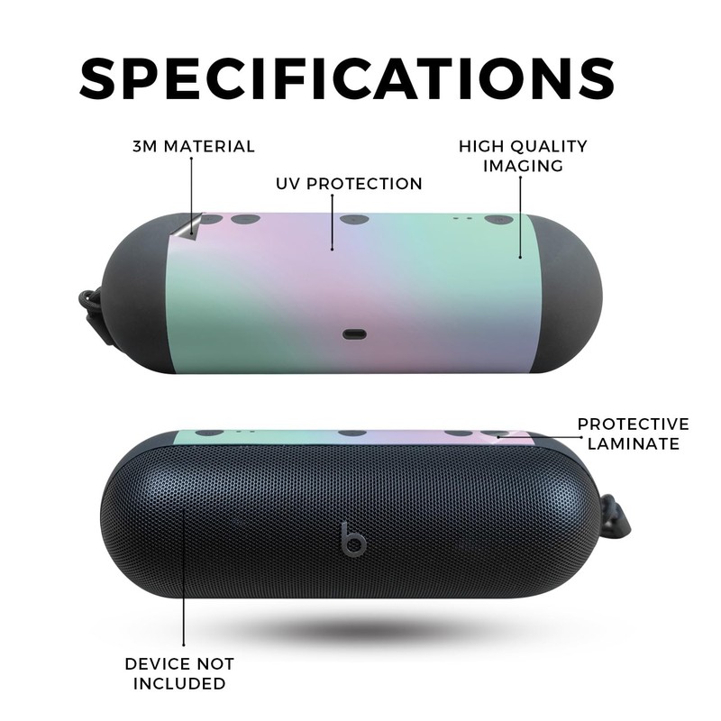 Speaker Skin Compatible with Beats Pill (2024) - Cotton Candy