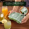 製氷皿 氷 保存容器 氷皿 四角氷 5cm 6穴 アイストレー 家庭用 容器