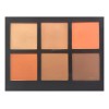 Paleta De Iluminador, Rubor Y Bronceador Prolux Marrón Claro