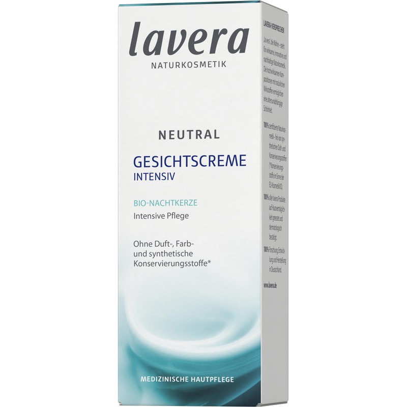 lavera Neutral Face Cream, Sensitive & Moisturising, 50 ml