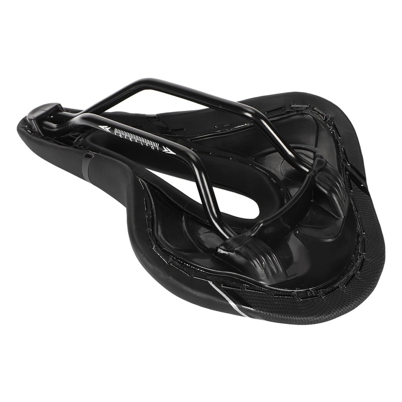 Bicycle Saddle Hollow Breathable Shock Absorbing Height Adjustable Prevent Slip