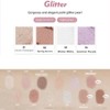 I'M MEME Shadow Stick Matte/Shimmer/Giltter 0.9g, Color:Shimmer 003 Pink Cham
