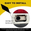 Goholy Car Rear Bumper Tow Hook Cover Compatible with Volvo