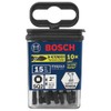 BOSCH ITSQ2205 5-Pack 2 In. Square #2 Impact Tough Screwdriving