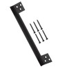 COHEALI Door Latch Guard Plate Shaped Outswing Door Security Protector