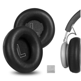 Geekria Elite Replacement Sheepskin Ear Pads for Bang & Olufsen Beoplay H4 Headphones Ear Pads Headset Ear Pads Ear Cups Repair Parts (Black) EJZ358-01