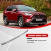 FZJDSD Chrome Front Bumper Impact Absorber Reinforcement Bar Compatible with
