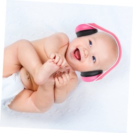 Alasum 2 Sets Baby Earmuffs Student Headphones Noise Cancelling Headphones for Toddlers Toddler Headphones Noise Reduction Headphone for Baby Ear Muffs Noise Travel Baby Earmuffs Pink Tab