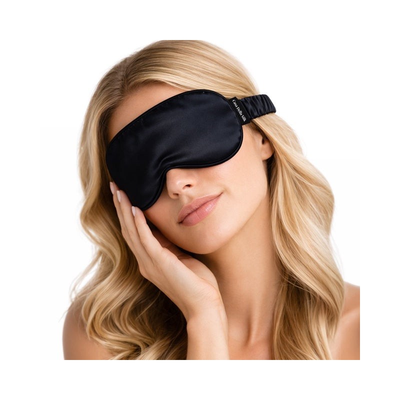 Casa Della Silk La Notte Mulberry Silk Sleep Mask –