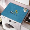 Washer and Dryer Covers Washing Machine Top Cover Dust-Proof Washer