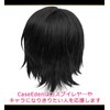 CaseEden 6061 Premium Cool Wolf Hair Short Black Black Hair
