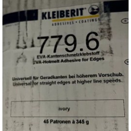 KLEIBERIT NEW!! 6pk Kleiberit HKP21 Hot Melt Natural Adhesive Cartridge 779.6 Ivory 77911C