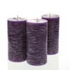 Richland Set of 3 Pillar Candles 3" x 6" Unscented