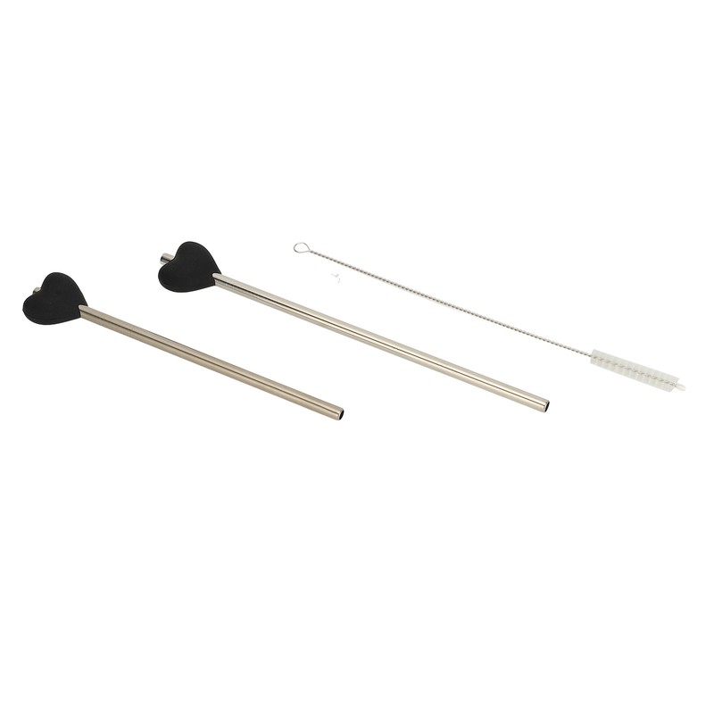 Anti Wrinkle Straw Stainless Steel Lip Line Prevention Straw Reusable