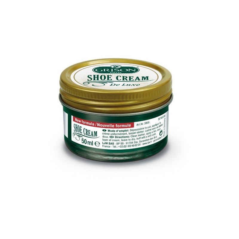 Grison Leather Renovating Cream for smooth leather Shoes Boots Bags