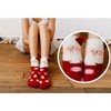 Hylzo Christmas Socks Women, Socks Christmas Women Comfortable Fluffy Socks