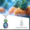 ONEFINITY Pineapple Necklace Sterling Silver Pineapple Pendant Jewellery Gift for