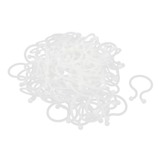uxcell U Shape Save Place Twist Lock Cable Wire Ties