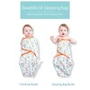 insular Baby Swaddle Wrap Blanket 2 Pack Soft Cotton Cartoon