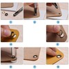 sourcing map Eyelet Hole Punch Die Tool, 5mm 3/16" Hole