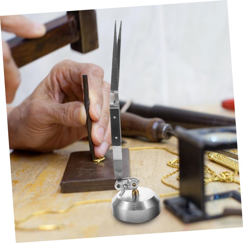 SHINEOFI Third Hand Soldering Tool Non-Slip Base Adjustable Arms and